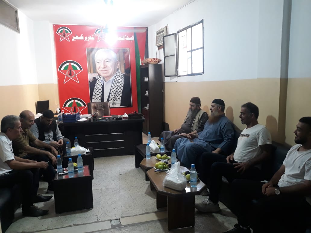 الديمقراطية و عصبة الانصار المصالحات بالمخيم عامل رئيسي في تثبيت الامن و الاستقرار