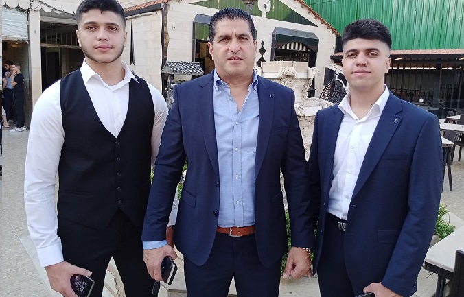 *وليمة غداء أقامها الحاج حسام أبو القاسم لنجاح أبنائه في البداوي *