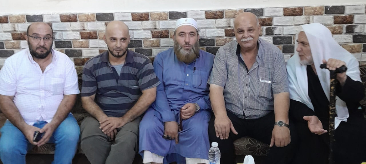 الصور مجلس عزاء وتأبين لروح الحاج عسلة خضر الحصري / نهر البارد.