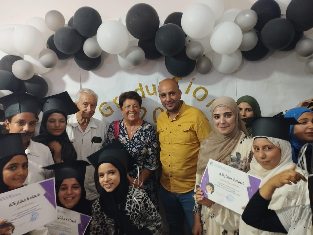 *جمعية نواة بمخيم نهر البارد*    *تحتفي بتخريج دورة لمحو الامية