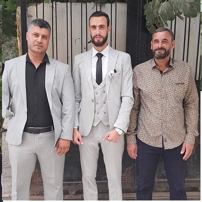 خطوبة العريس الشاب* 🌹 ماجد يحيى اليحيى 🌹 من العروس الشابة 💞 *بتول عبد الغني زعرورة💞  مخيم نهر البارد