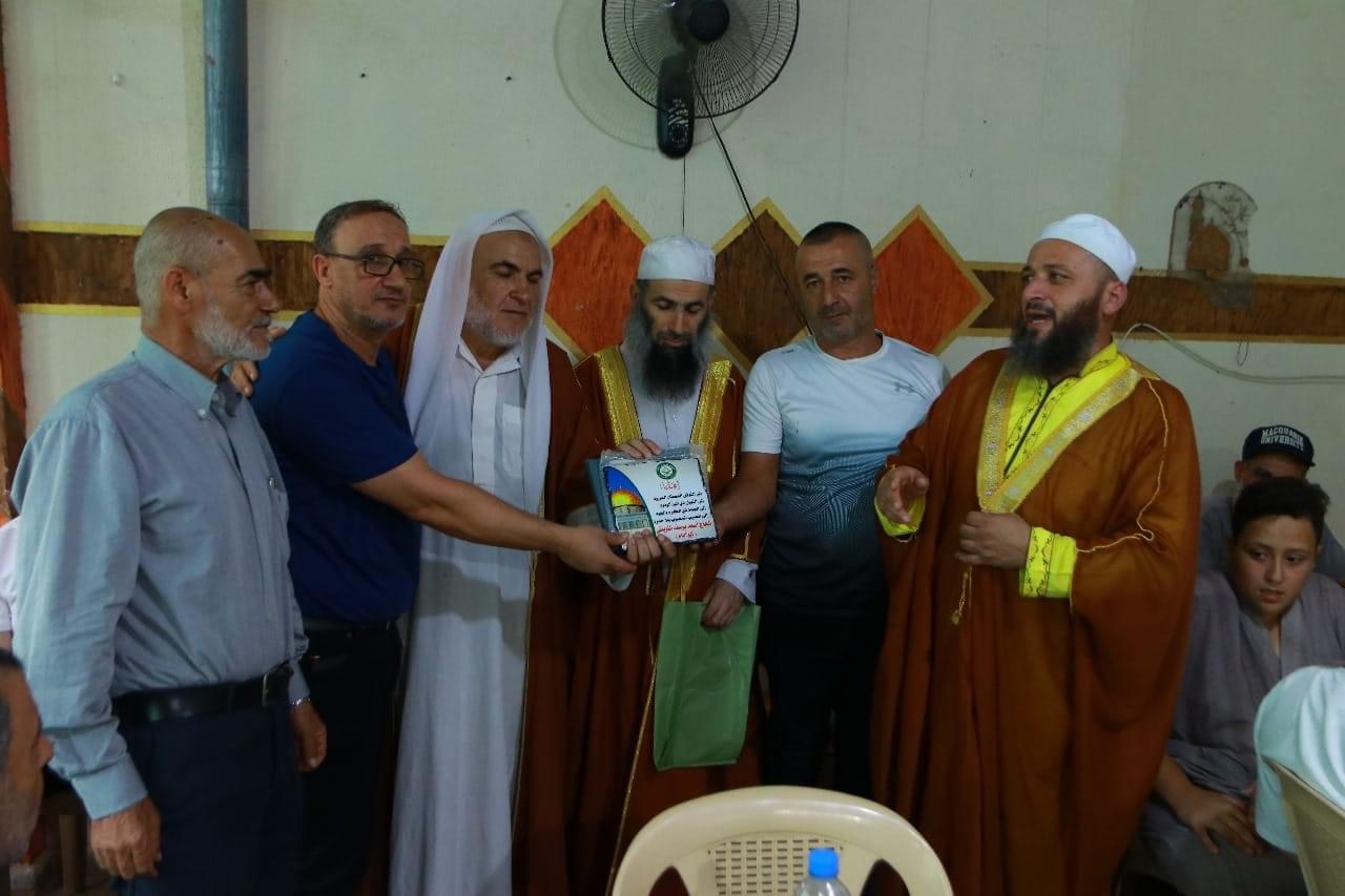 مركز عثمان بن عفان " رضي الله عنه " في مخيم نهر البارد ، يحتفي بتكريم رموز وشخصيات خيريه واجتماعيه