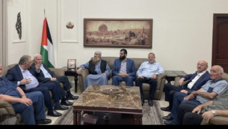 الاحمد يستقبل وفداً من عصبة الانصار