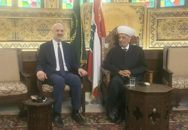 وزير الداخلية في حكومة تصريف الأعمال بسام مولوي يزور دار الفتوى: