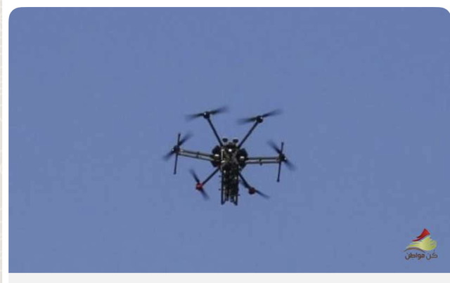 اسقاط طائرة مسيرة للعدو الاسرائيلي شرق غزة