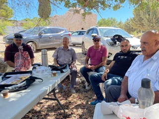 العمل على ترميم مسجد الغابسية في فلسطين