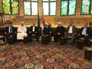 المفتي دريان التقى وفدا من العشائر العربية