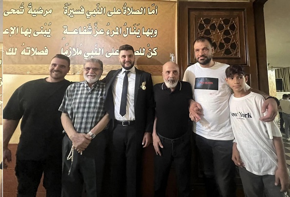 *خطوبة الشاب "محمّد عبد الستار حسن " على كريمة السيّد عبد الله الأشقر في البداوي .