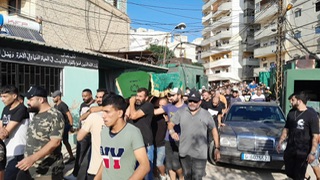 بالصور جنازة اخيكم المرحوم الشاب ابو عيسى الجاعوني / نهر البارد