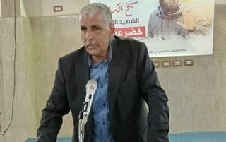 غنومي يندد بتقاعس الأنروا عن حل مشكلة النفايات بمخيم البداوي