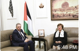 السفير دبور يستقبل المنسقة الخاصة للأمم المتحدة في لبنان