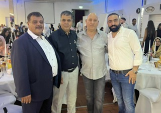 أبناء نهر البارد في برلين يشاركون في زفاف كريمة الأخ طلال اسماعيل في برلين