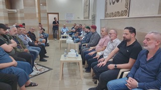 مجلس عزاء للحاج أحمد نايف أبو جليل ( أبو نايف) في مخيم البداوي