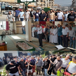 بالصور جنازة اخيكم المرحوم ابراهيم عبد الرحيم / نهر البارد