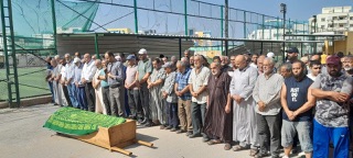 بالصور جنازة أختكم المرحومة كوثر محمد قاسم / نهر البارد