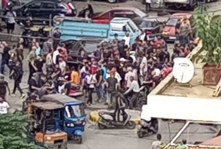 هرج ومرج في منطقة باب الرمل طرابلس