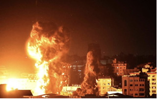 غزة تحترق.. هجوم ضخم وغير مسبوق في غزة