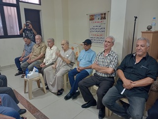 مجلس تعازي للمرحوم علي يوسف قدورة في البداوي