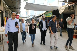 مديرة الأونروا في لبنان تزور مخيم نهر البارد