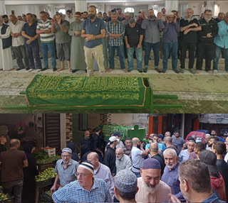 جنازة الحاجة فطوم صالح العلي* ام امل في مخيم البداوي