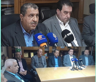 الديمقراطية تلتقي رئيس تكتل الاعتدال الوطني النائب وليد البعريني وتعقد مؤتمرا صحافيا