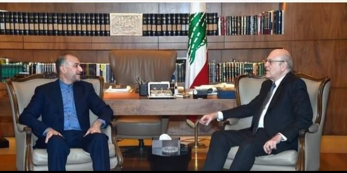 ميقاتي يستقبل  وزير خارجية ايران