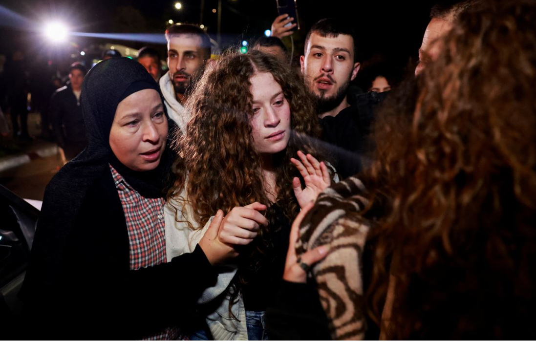 الافراج عن الناشطة الفلسطينية "عهد التميمي"