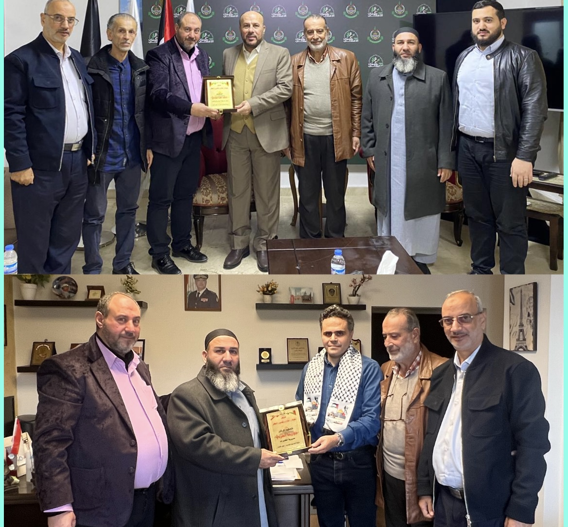 وفد من تجمع  المخيم الجديد في نهر البارد يلتقي فعاليات لبنانية و فلسطينية