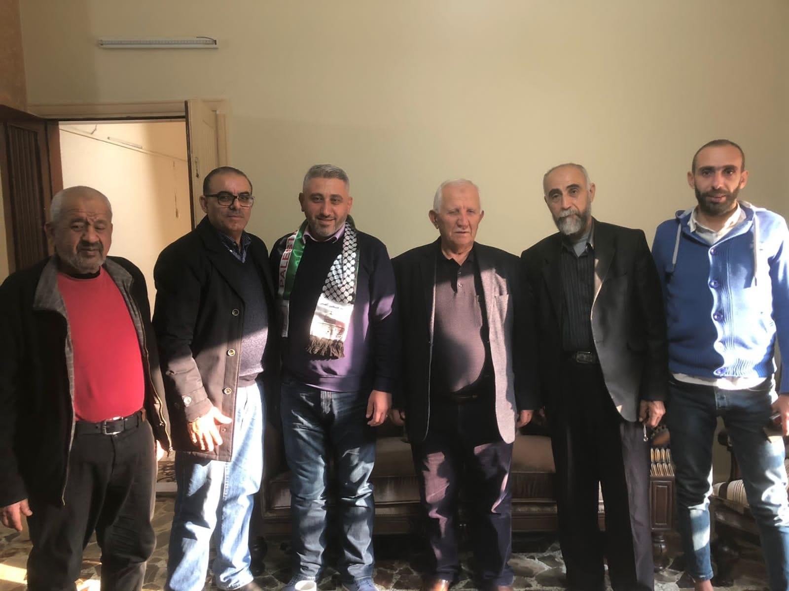 حركة "فتح" تلتقي المستشار أحمد زريقة في المنية