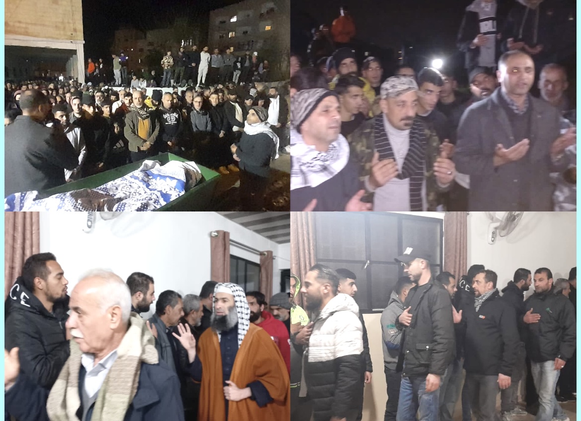 بالصور جنازة اخيكم الشاب علي ذياب / نهر البارد