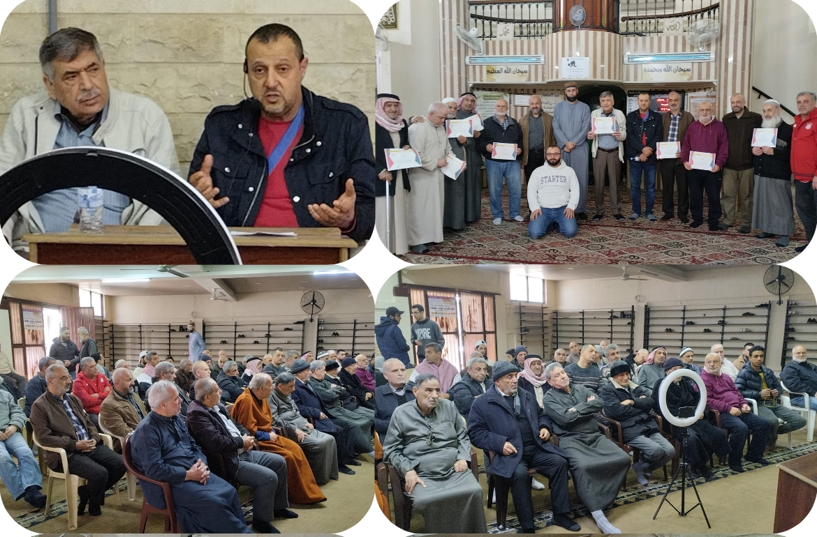 محاضرة طبية للدكتور "حسن سليمان" في مسجد أم المؤمنين خديجة