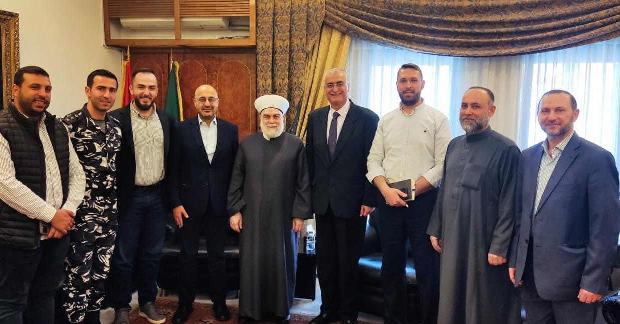 مفتي طرابلس والشمال بستقبل وزير البيئة