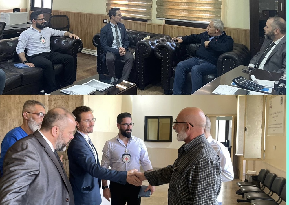 لبكي يبحث مع وفد الصليب الاحمر رفع مستوى الخدمات الطبية في عكار