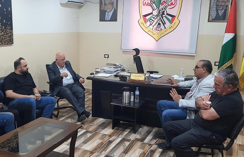 حركة "فتح" في الشمال تستقبل رئيس المنتدى القومي العربي المناضل فيصل درنيقة
