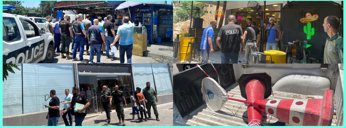 بلدية طرابلس أزالت المخالفات والتعديات في شارع عشير الدية بمؤازرة أمنية