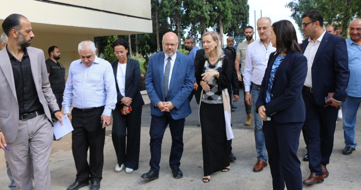 وزير الصحة يزور مركز سبلين للتدريب