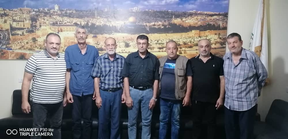 لقاء بين الشع/بية وحركة حم/اس في مخيم نهر البارد