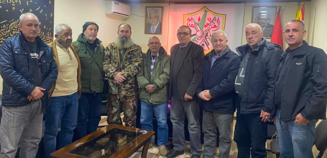 حركة "فتح" في الشمال تستقبل حركة الإنتفاضة الفلسطينية