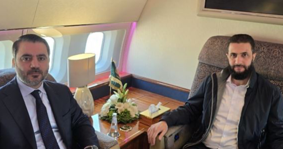 أول محطة بعد توليه الرئاسة... الشرع إلى السعودية!