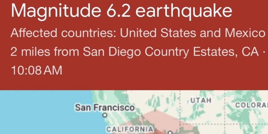 زلزال يضرب ولاية كاليفورنيا الأميركية: تحذيرات من هزات ارتدادية