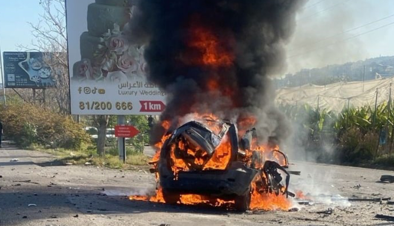 شهيد في الغارة الإسرائيلية على الغازية... مشهد مؤلم