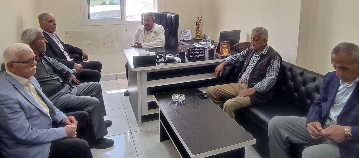 اللجان الشعبية تلتقي الهلال الأحمر في الشمال