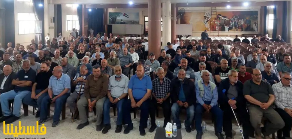 مهرجانٌ تأبينيٌ للشّهيد العميد سعيد محمود الشعبي "أبو أحمد" في مخيم البداوي