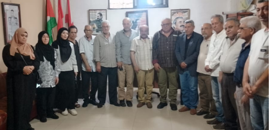 اجتماع قيادي مشترك للجبهتين الشعبية و الديمقراطية في صيدا