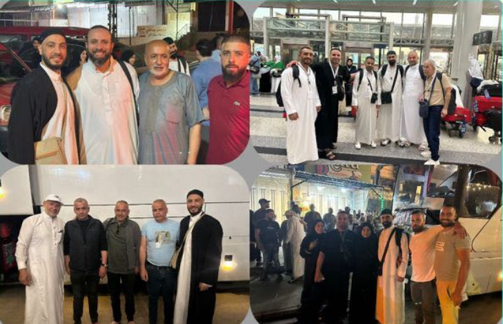 حملة الشيخ للحج و العمرة تغادر الى الديار المقدسة