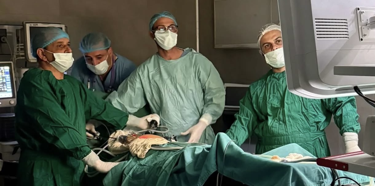 عمليات المنظار في الجراحة العامة داخل مستشفى حيفا،