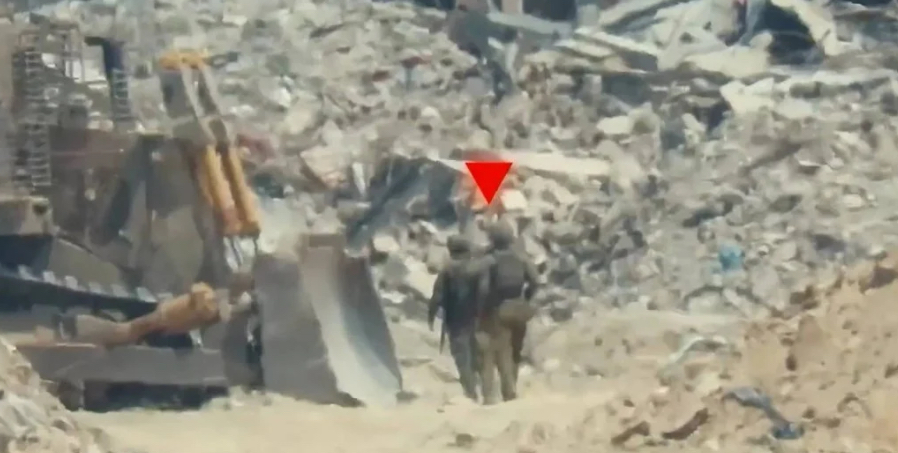 القسام توثّق استهداف قوات إسرائيلية في حي الشجاعية