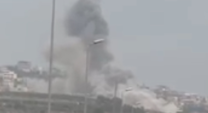 بعد التهديدات... بالفيديو: غارات إسرائيلية تستهدف الجنوب