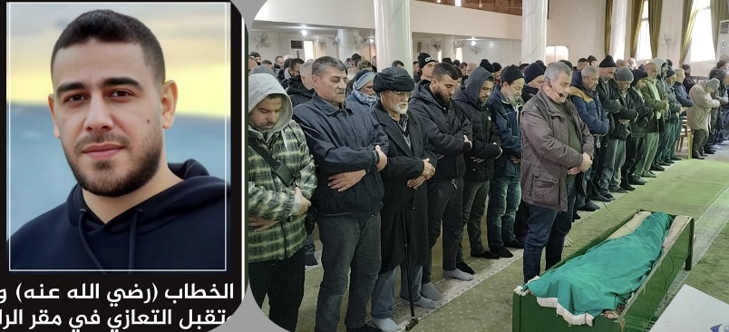 جنازة المرحوم محمد عبد الله زيد في مخيم البداوي*