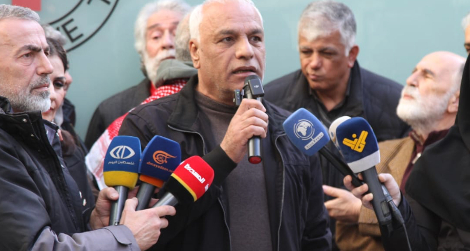 وقفة غضب أمام الصليب الأحمر الدولي في بيروت تضامنا مع المعتقلين اللبنانيين والفلسطينيين في سجون الاحتلال